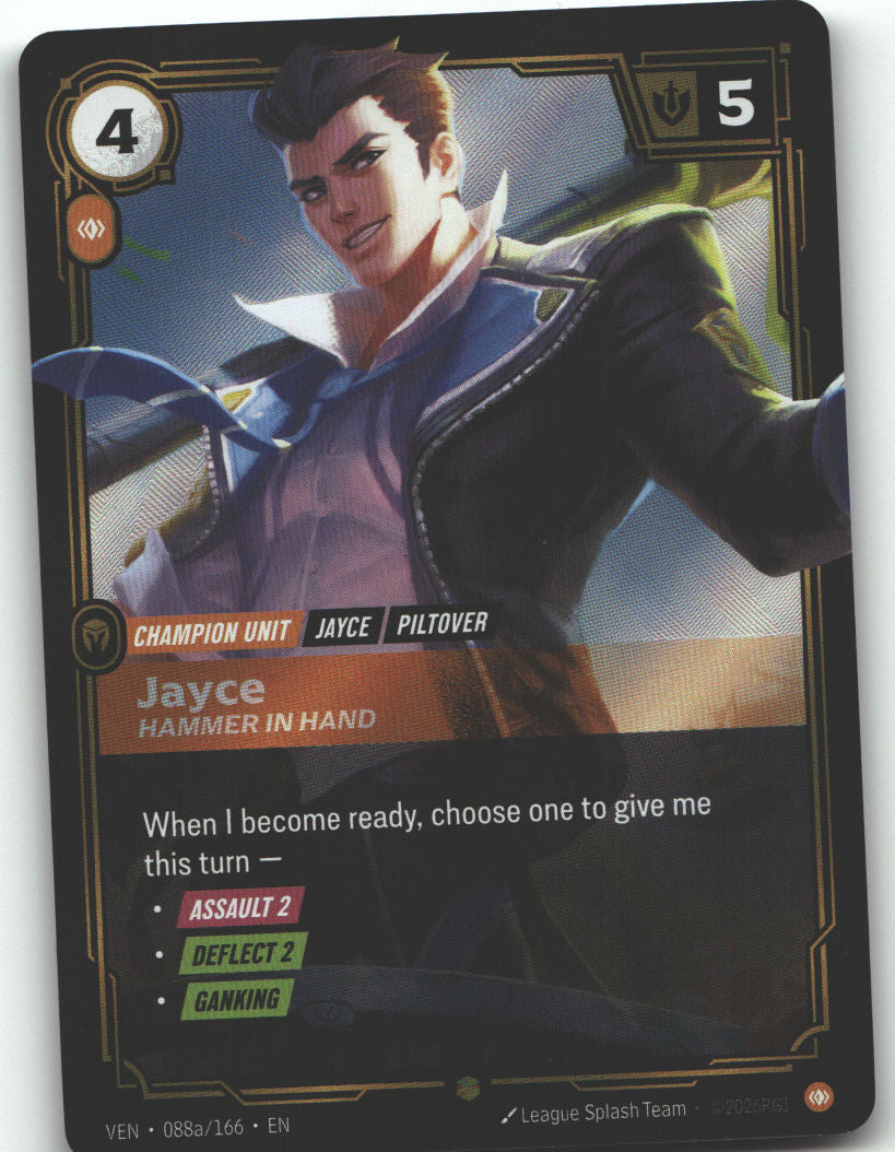 Jayce, Hammer in Hand (Alternate Art)