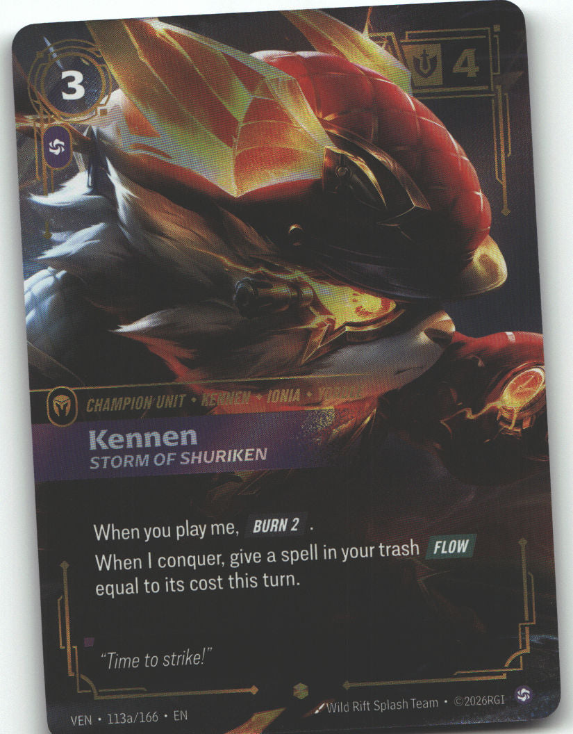 Kennen, Storm of Shuriken (Alternate Art)