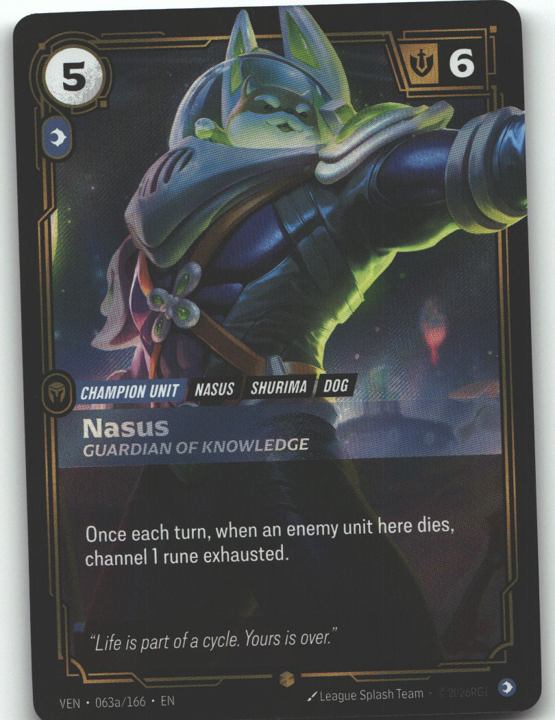 Nasus, Guardian of Knowledge (Alternate Art)