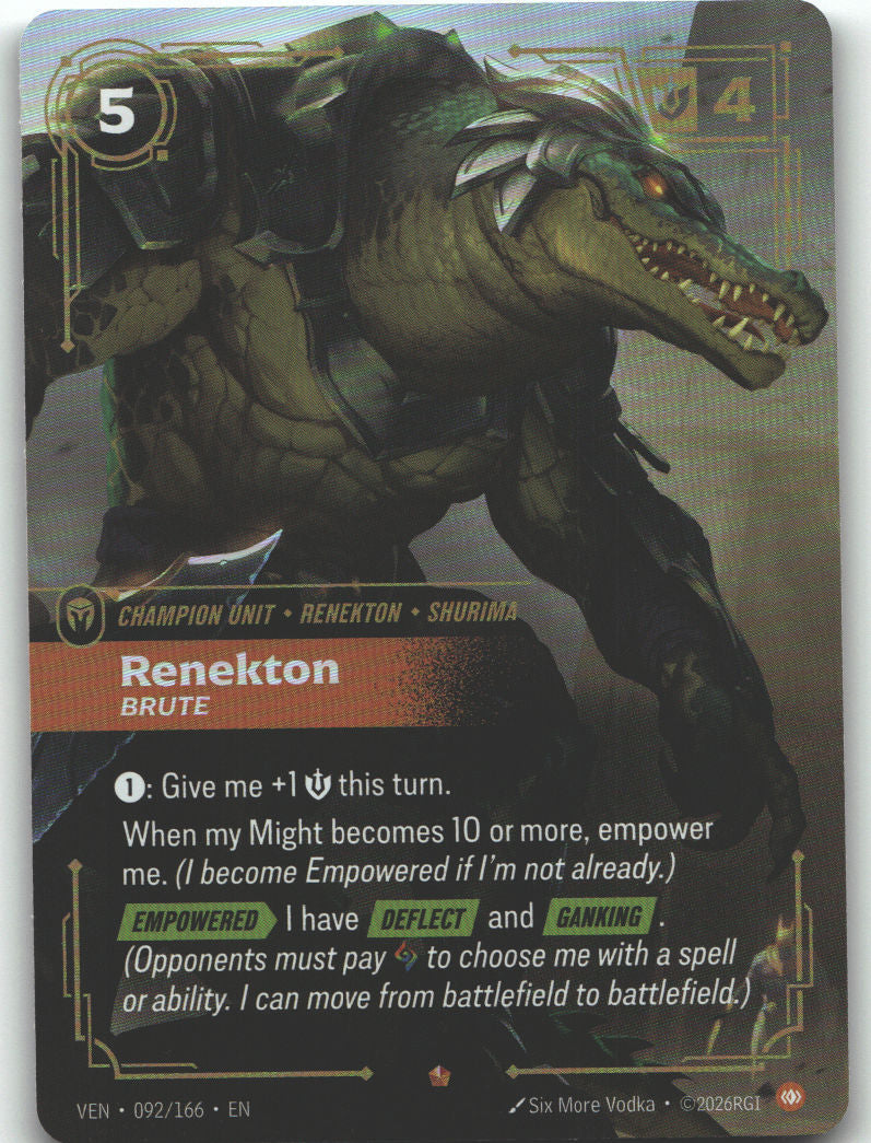 Renekton, Brute