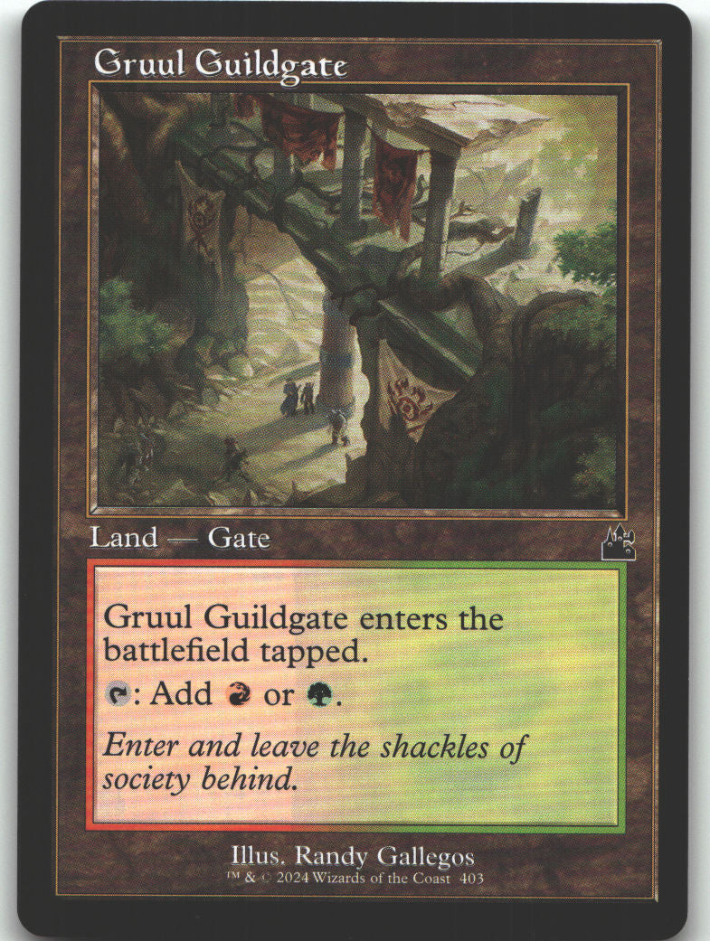Gruul Guildgate (Retro Frame)