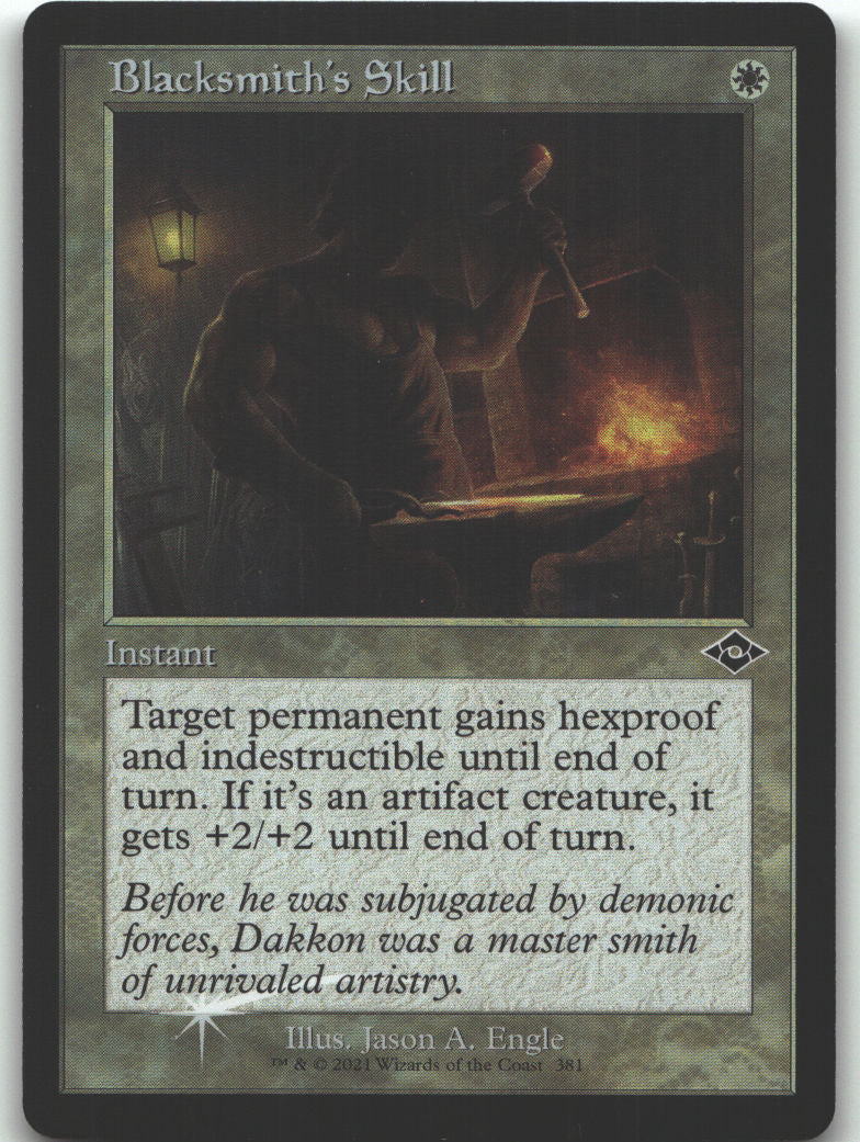 Blacksmith's Skill (Retro Frame)