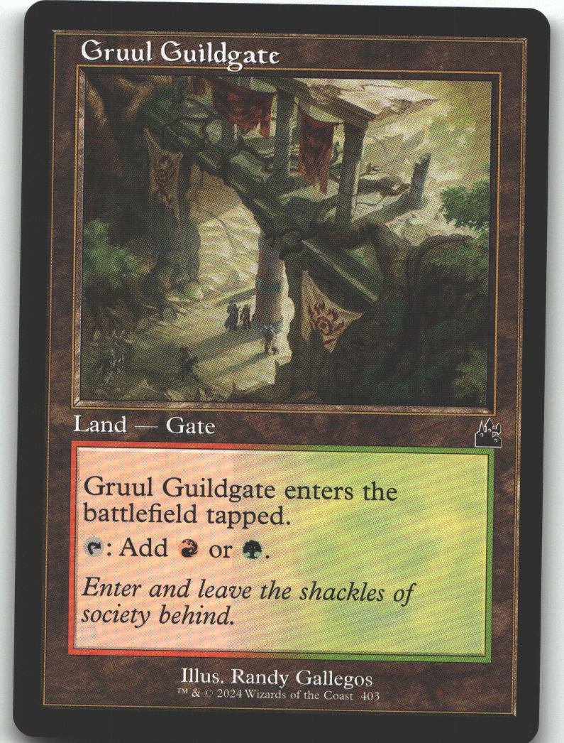 Gruul Guildgate (Retro Frame)