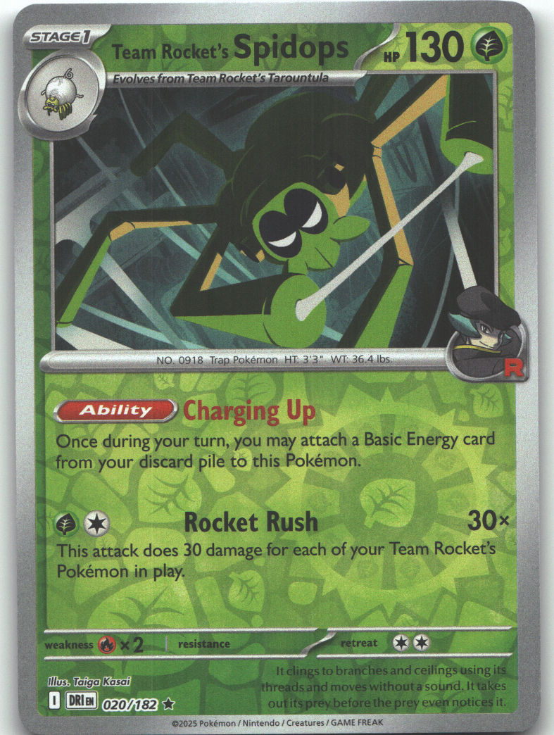 Team Rocket's Spidops - 020/182