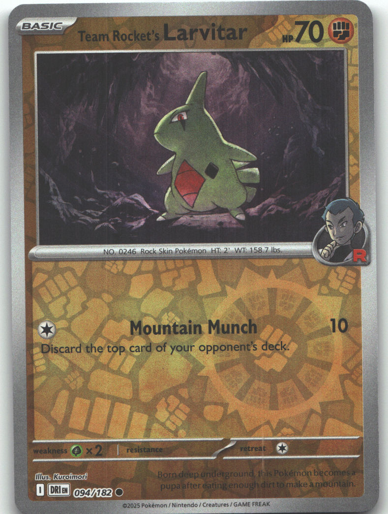 Team Rocket's Larvitar