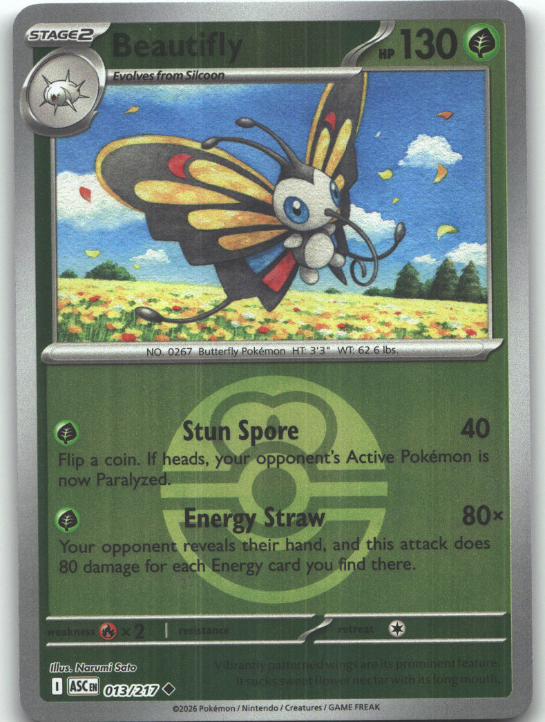 Beautifly - 013/217 (Love Ball)