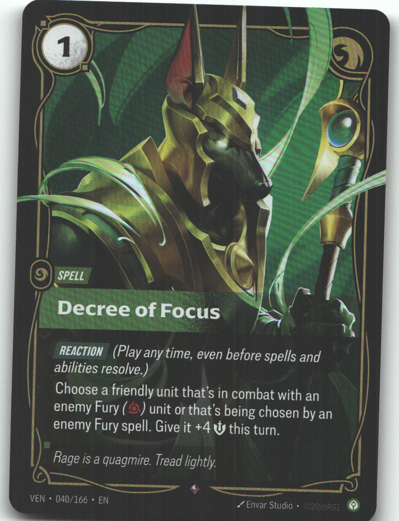 Decree of Focus