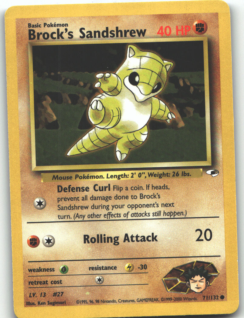 Brock's Sandshrew (71)