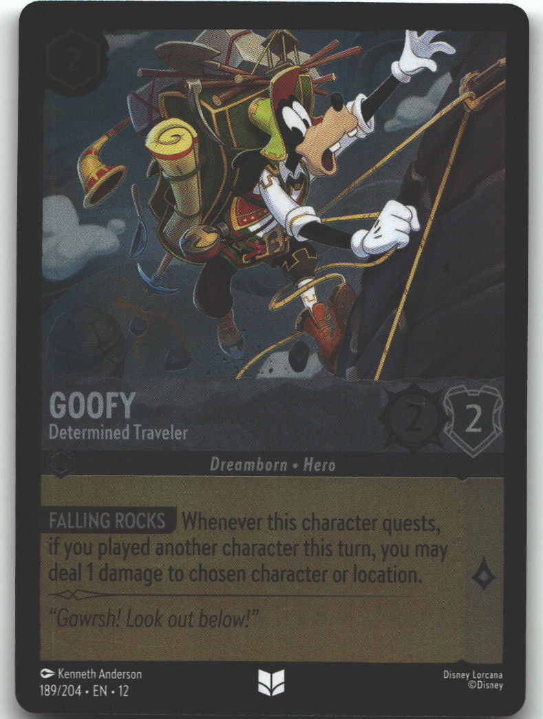 Goofy - Determined Traveler