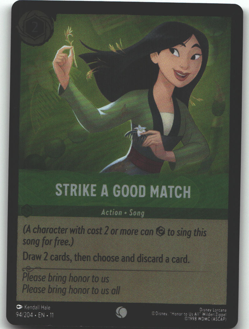 Strike a Good Match