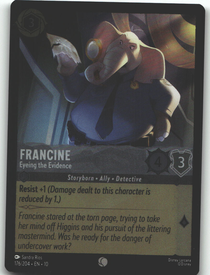 Francine - Eyeing the Evidence