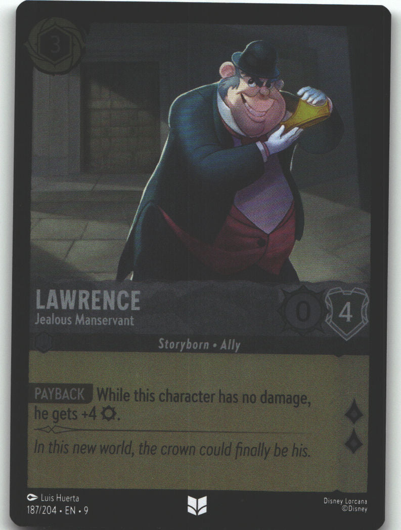 Lawrence - Jealous Manservant