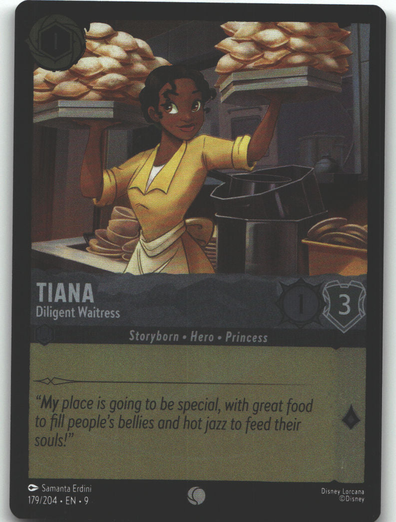 Tiana - Diligent Waitress