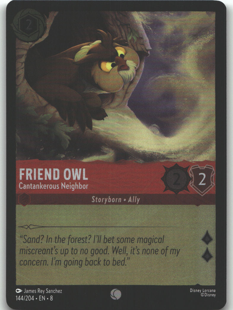 Friend Owl - Cantankerous Neighbor