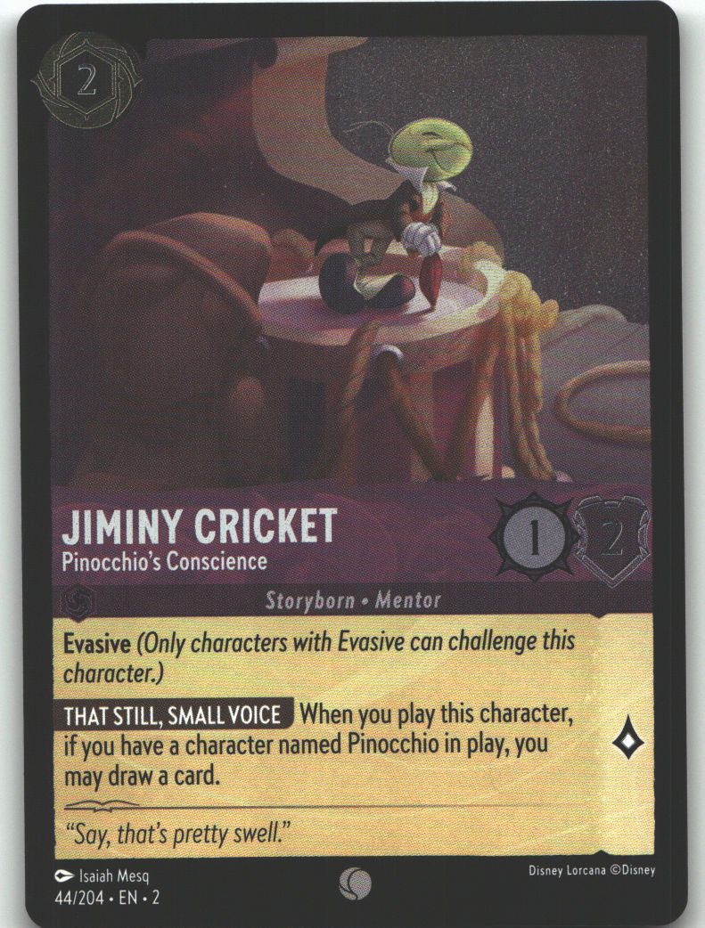 Jiminy Cricket - Pinocchio's Conscience