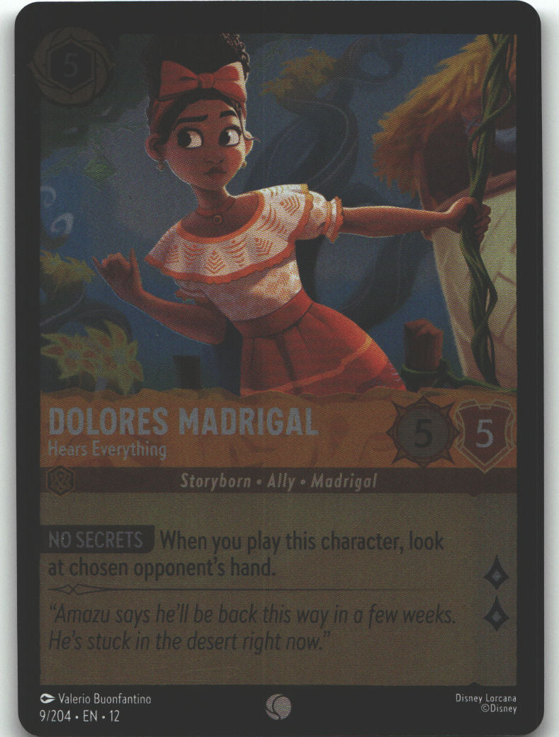 Dolores Madrigal - Hears Everything