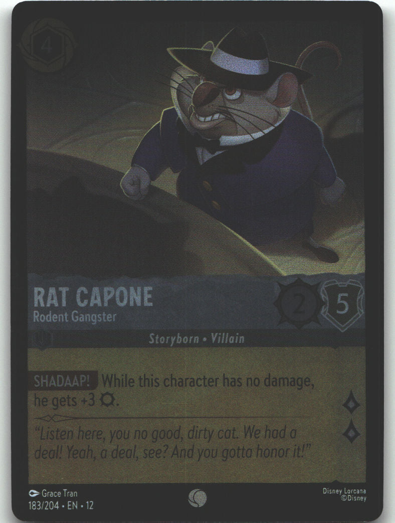 Rat Capone - Rodent Gangster