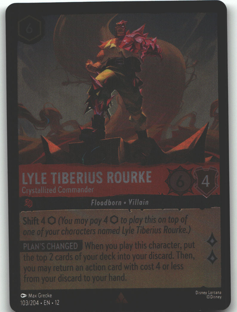 Lyle Tiberius Rourke - Crystallized Commander