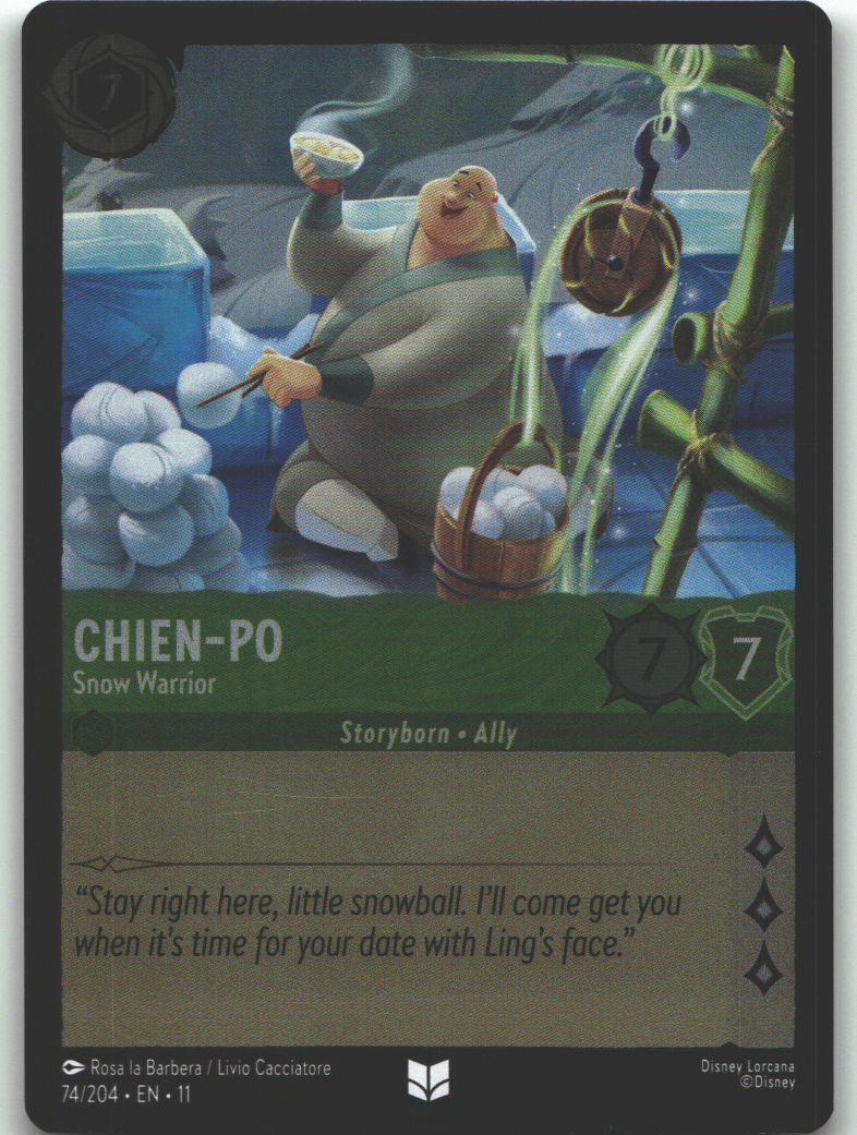 Chien-Po - Snow Warrior