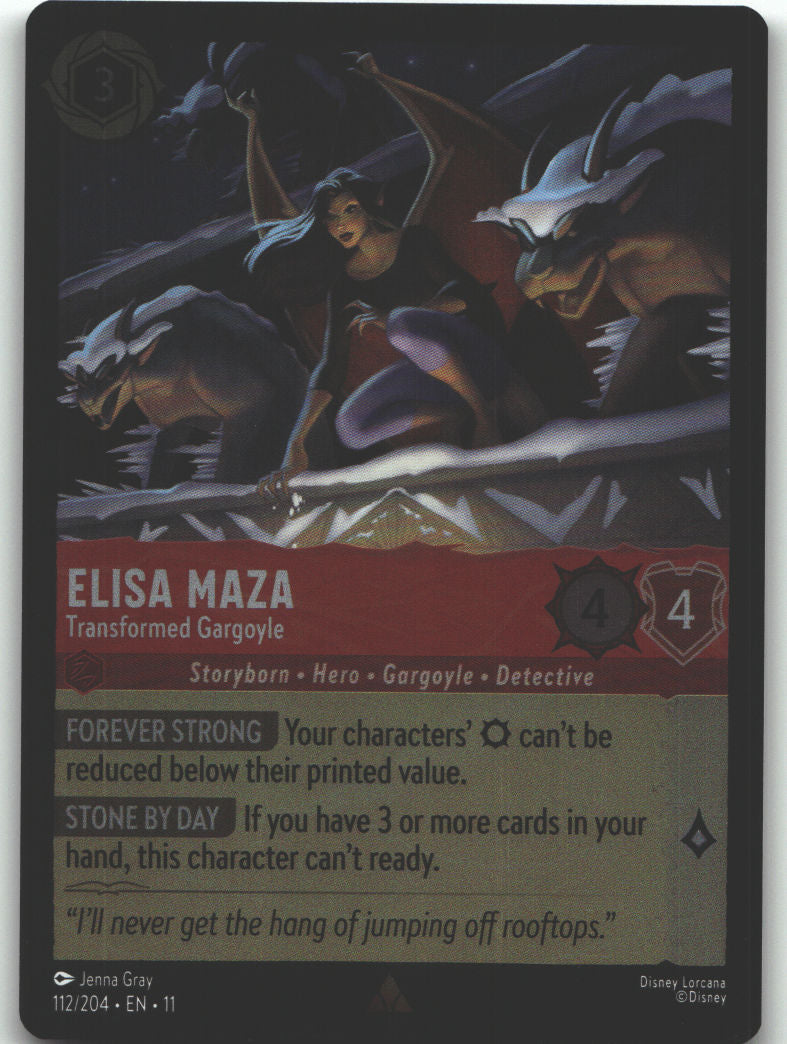 Elisa Maza - Transformed Gargoyle