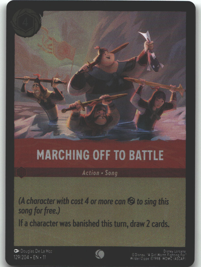 Marching Off to Battle