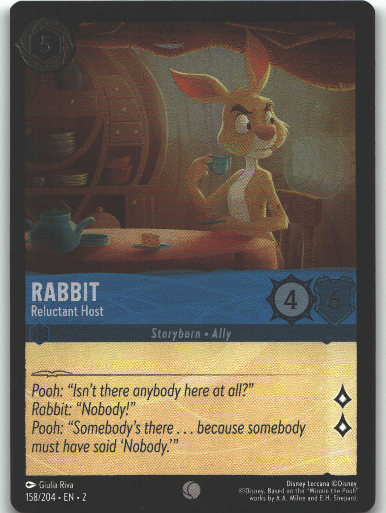 Rabbit - Reluctant Host