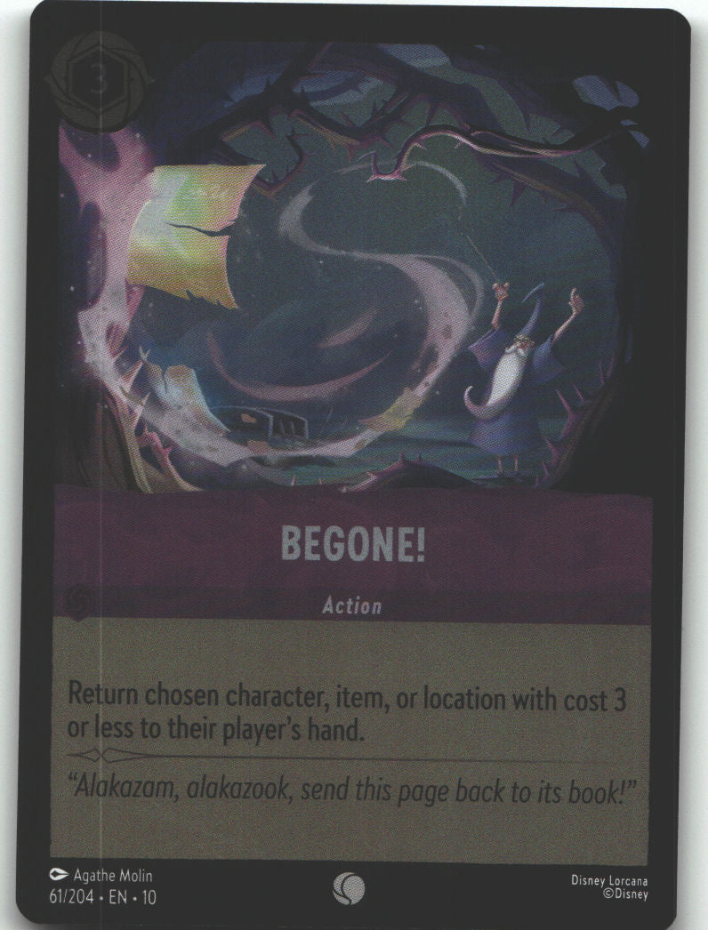 Begone!