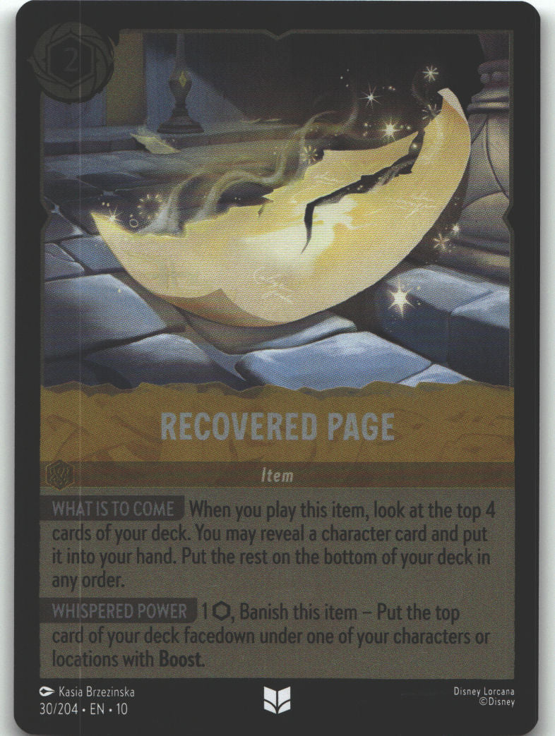 Recovered Page