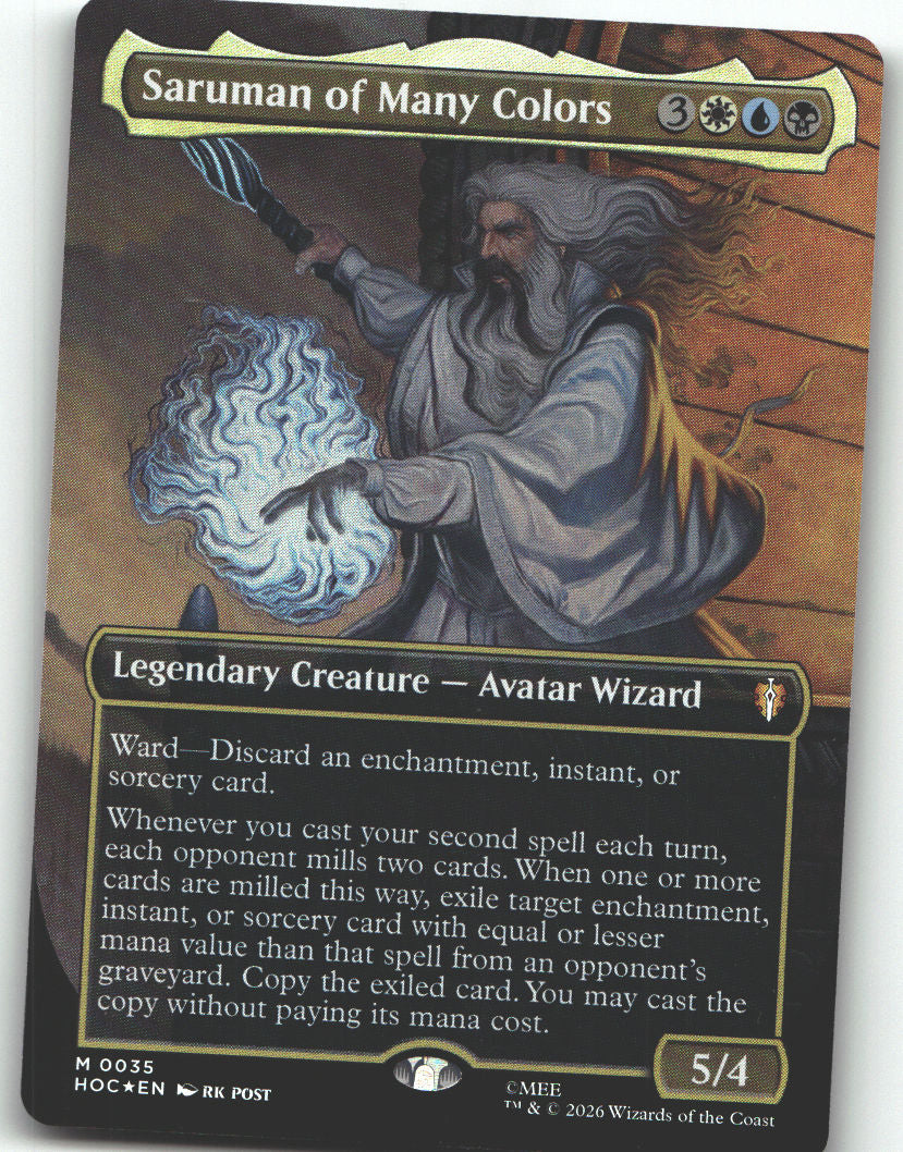 Saruman of Many Colors (Borderless)