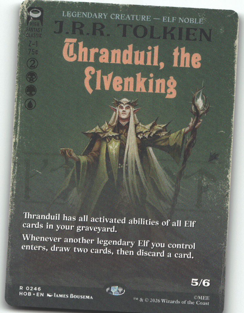 Thranduil, the Elvenking (Borderless)