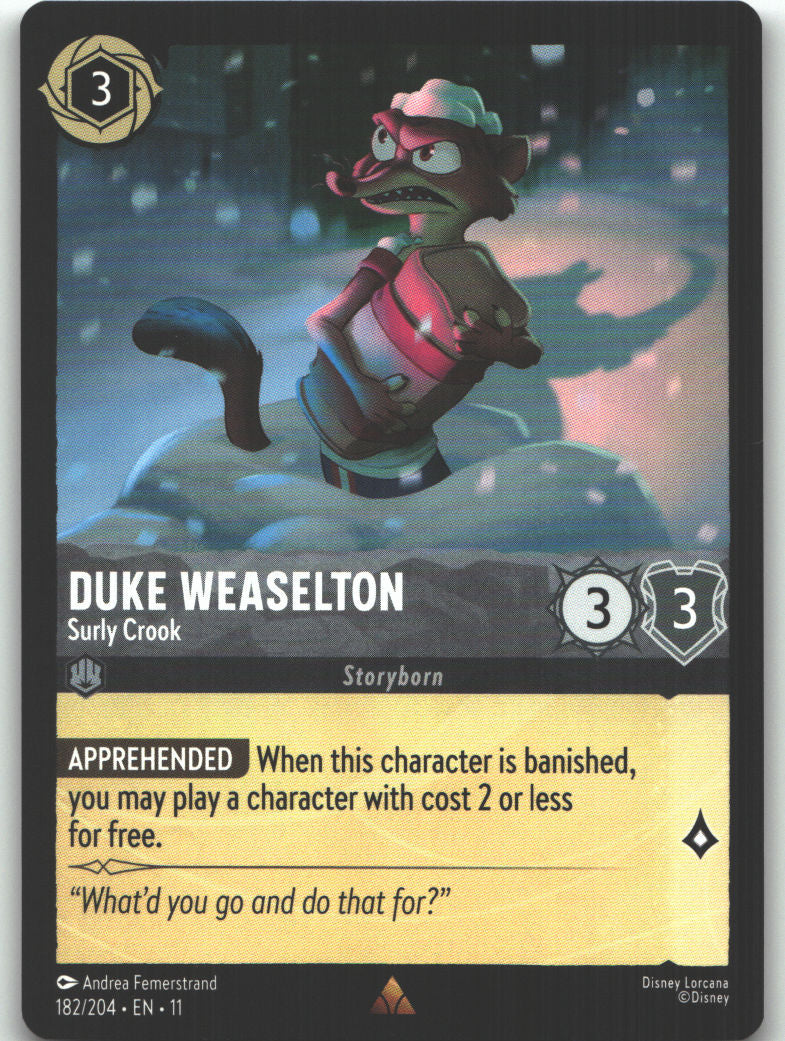 Duke Weaselton - Surly Crook