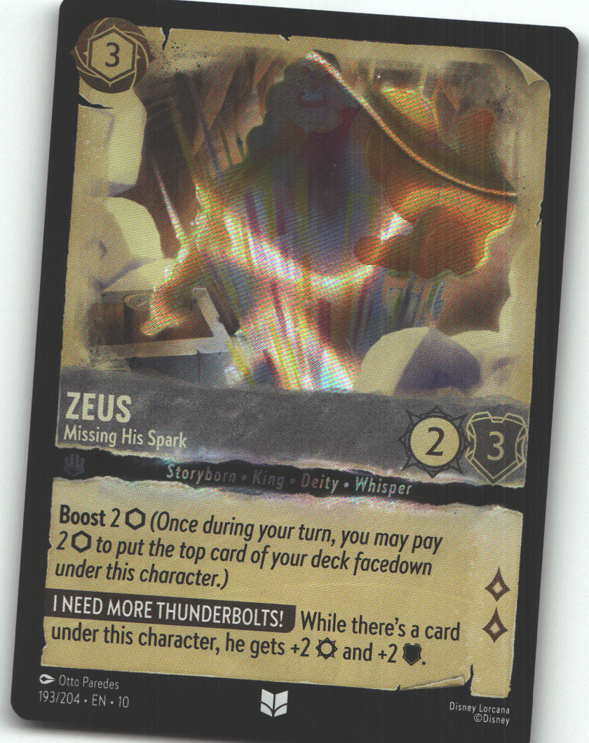 Zeus - Missing His Spark