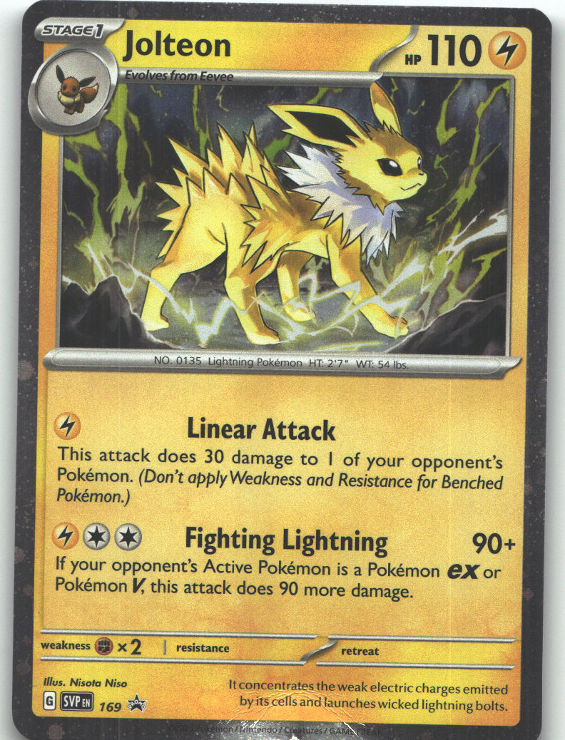 Jolteon - 169 (Cosmos Holo)