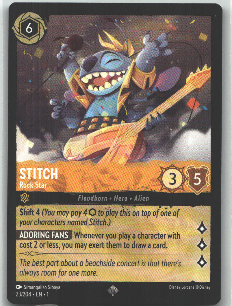 Stitch - Rock Star