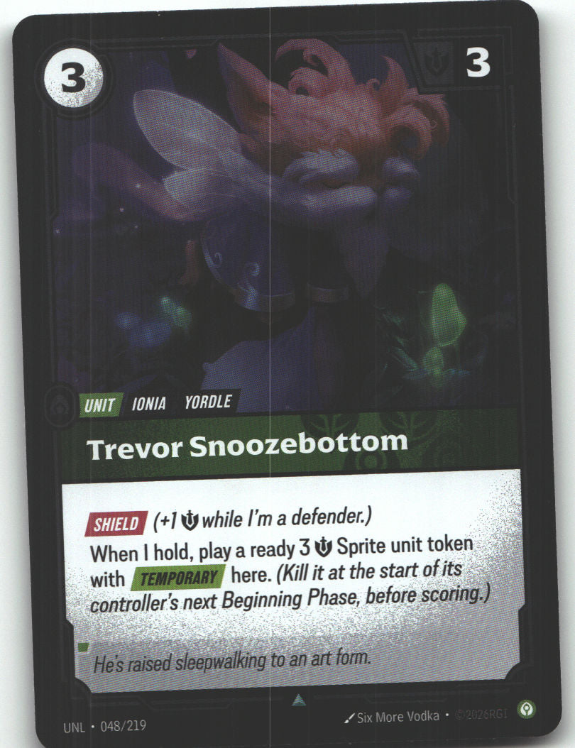 Trevor Snoozebottom