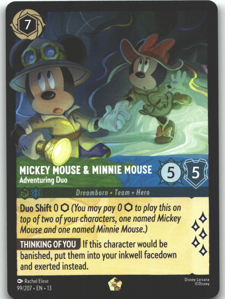Mickey Mouse & Minnie Mouse - Adventuring Duo