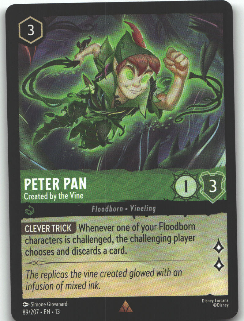 Peter Pan - Created by the Vine