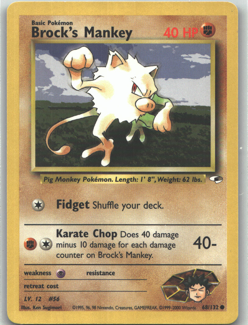 Brock's Mankey (68)