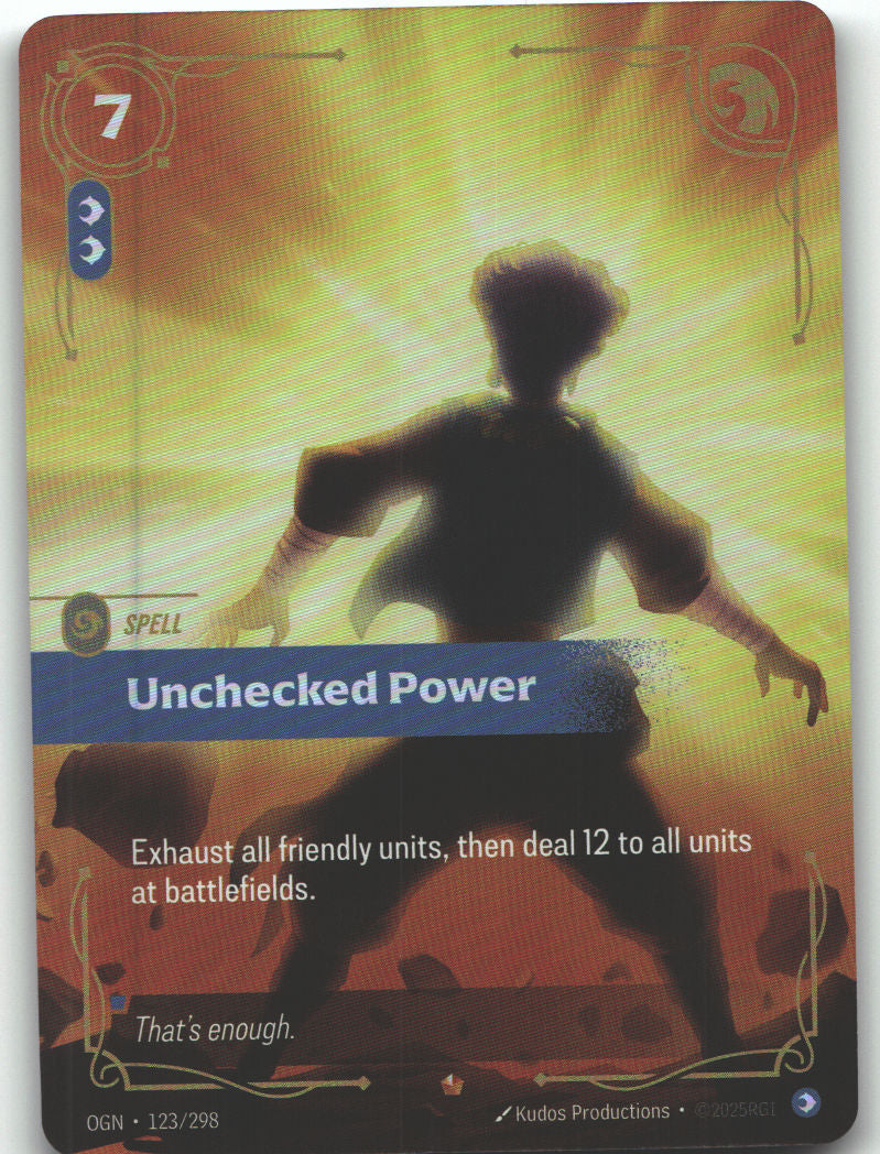 Unchecked Power