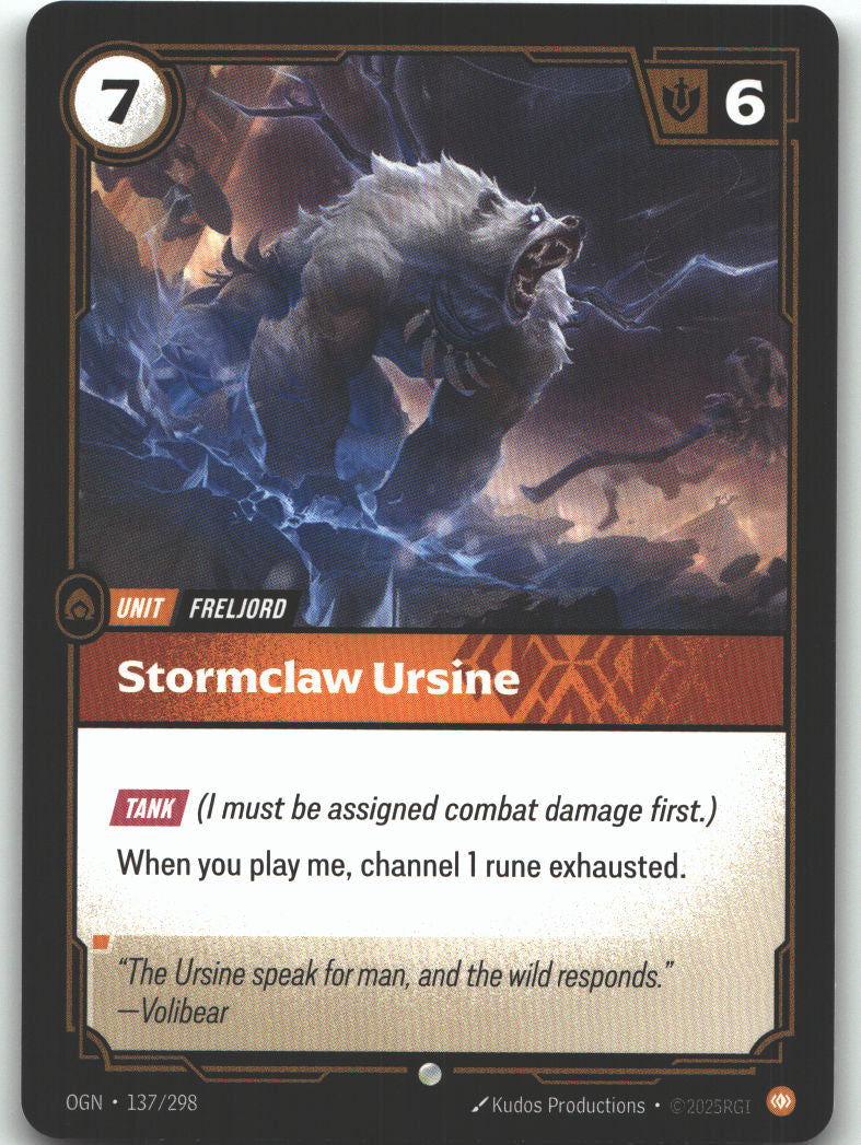 Stormclaw Ursine