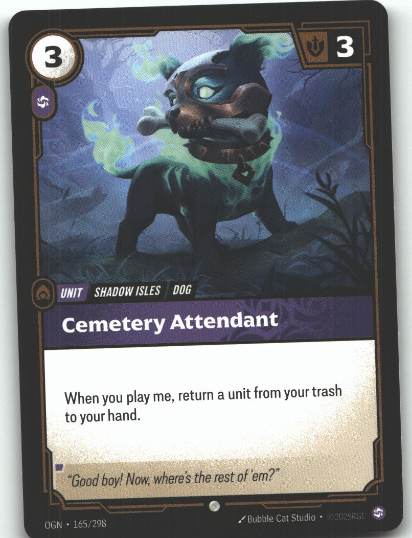 Cemetery Attendant