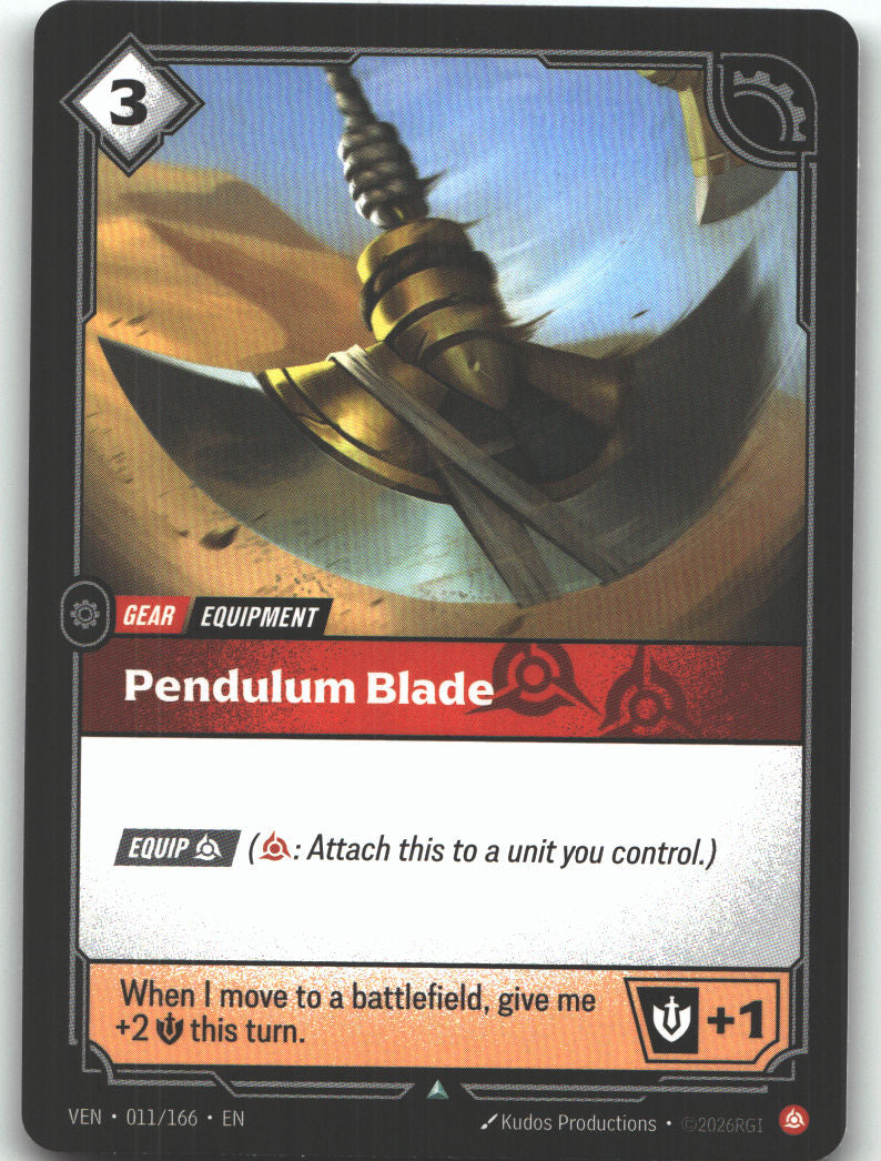 Pendulum Blade
