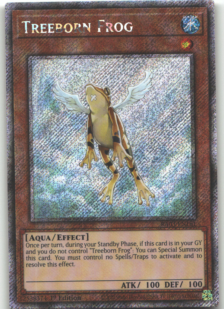 Treeborn Frog (Platinum Secret Rare)