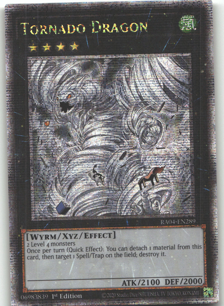 Tornado Dragon (Quarter Century Secret Rare)