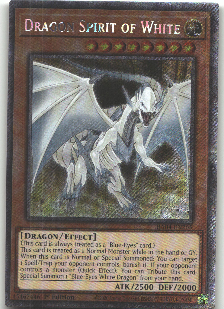 Dragon Spirit of White (Platinum Secret Rare)