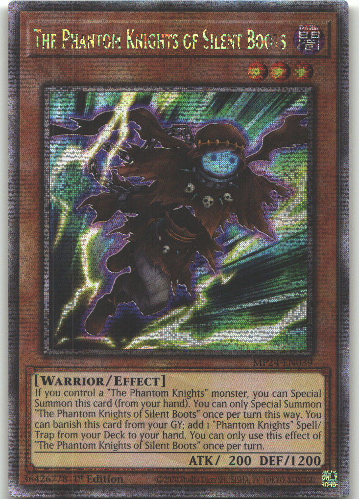 The Phantom Knights of Silent Boots (Quarter Century Secret Rare)
