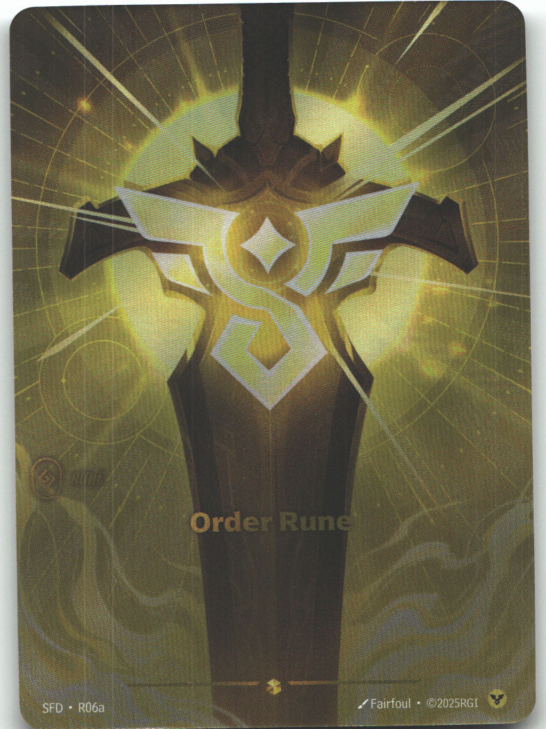 Order Rune (R06a)
