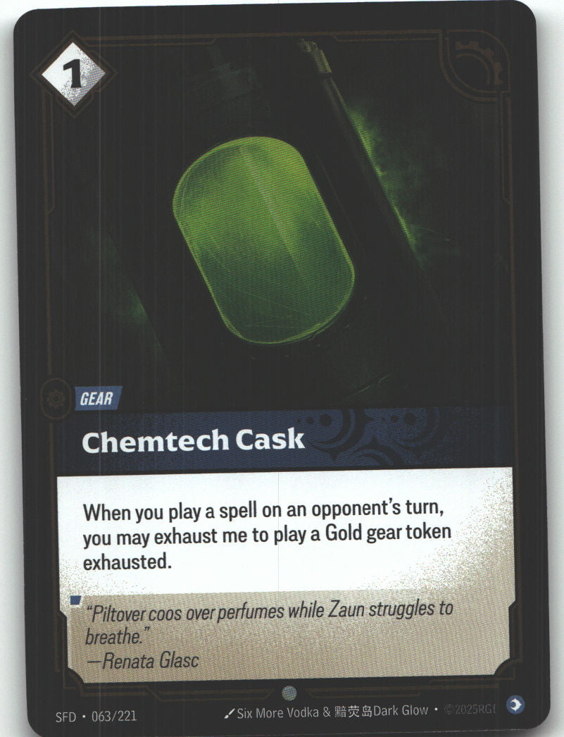 Chemtech Cask