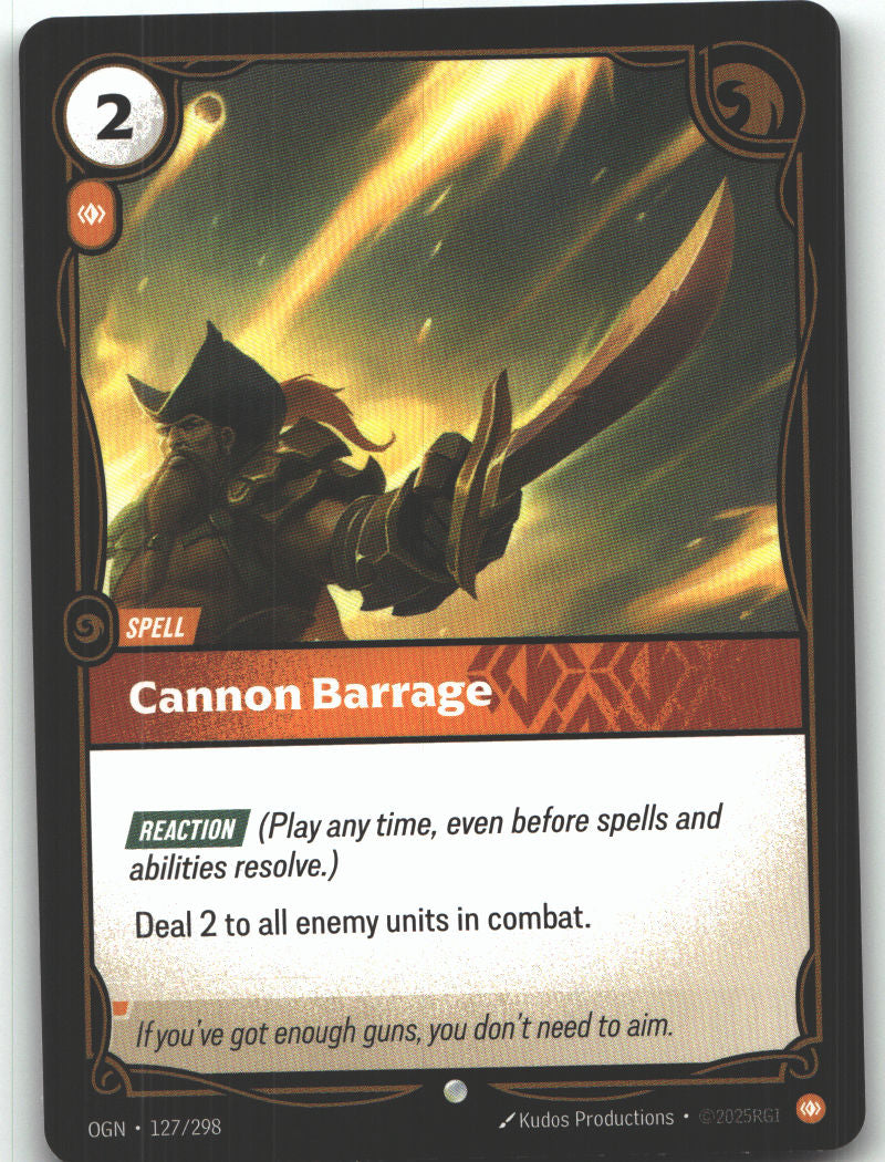 Cannon Barrage