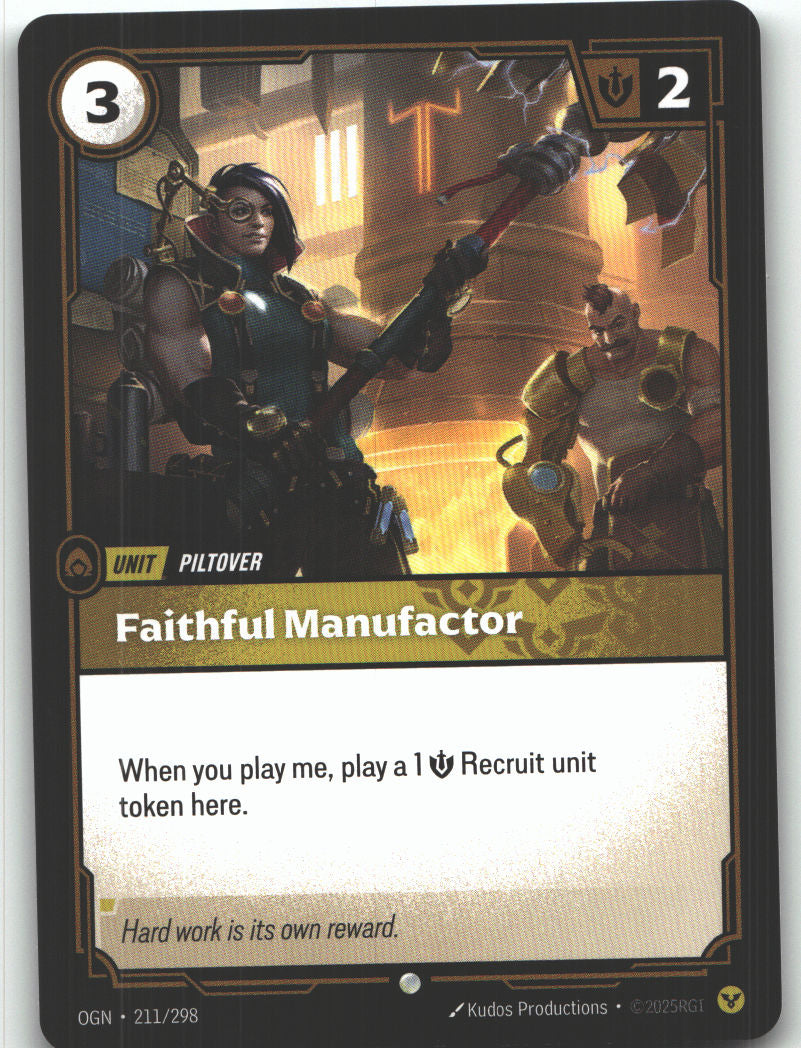Faithful Manufactor